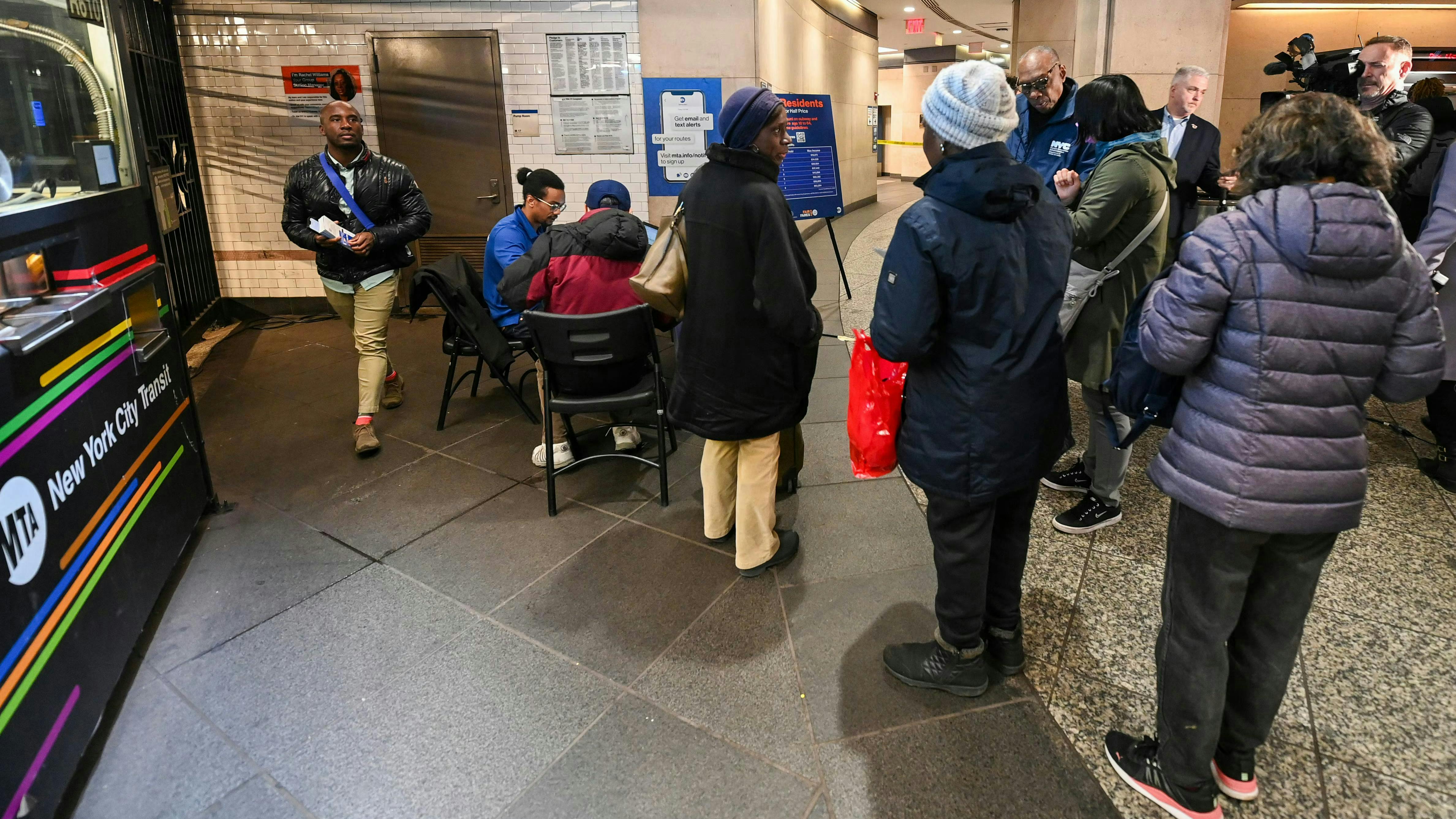 MTA hosted the most expansive single day of action for Fair Fares enrollment on March 28.