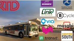 The Denver RTD and its partners are undertaking a pilot project that integrates trip planning across Denver RTD transit services and its mobility partners.