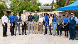 Left to right: Terence Baker, Evan Henderson, Christian G. Londono. Charlie Boettiger, Palm Beach County Commissioner Mack Bernard, John Towey, Lina Aragon, Deborah Posey-Blocker, Lyne Johnson, Jimilla Hicks, Yash Nagal, Wadney Julien, Morris Rodriguez. Left to right: Terence Baker, Evan Henderson, Christian G. Londono. Charlie Boettiger, Palm Beach County Commissioner Mack Bernard, John Towey, Lina Aragon, Deborah Posey-Blocker, Lyne Johnson, Jimilla Hicks, Yash Nagal, Wadney Julien, Morris Rodriguez.