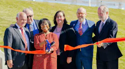 Trinity Metro cuts ribbon on TRE's Trinity Lakes Station.