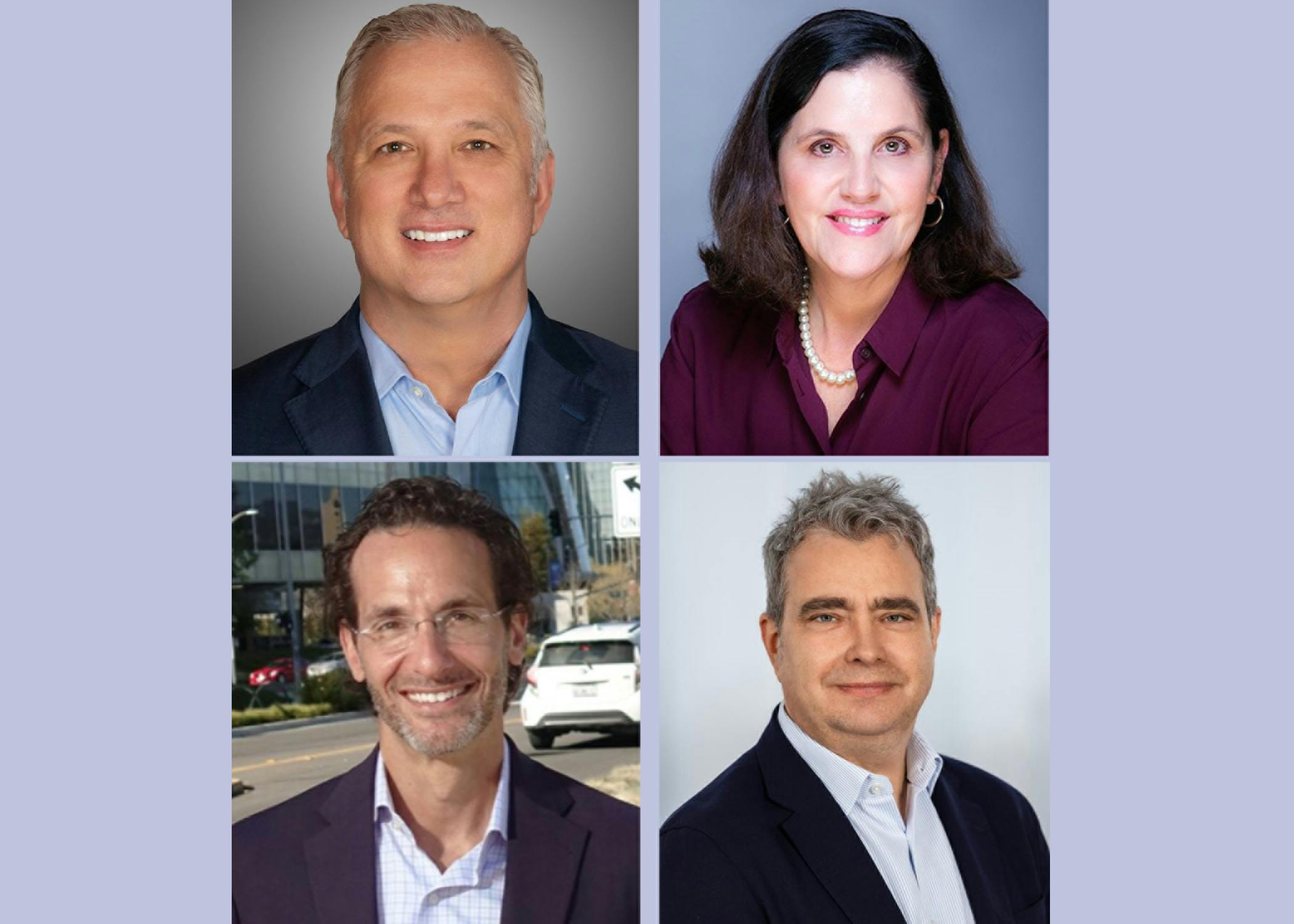 Clockwise from top left: Brad Thomas, Kammy Horne, Ryan Russo, Paul Le Houillier.