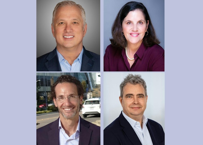Clockwise from top left: Brad Thomas, Kammy Horne, Ryan Russo, Paul Le Houillier.