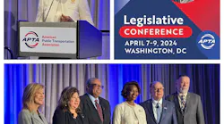 At the 2024 Legislative Conference on April 9, APTA presented former FTA Administrator Nuria I. Fernandez with a special Proclamation of Appreciation for advocating on behalf of public transportation during her career spanning three decades in the transit industry.