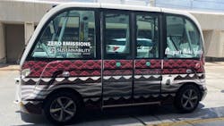 HDOT has deployed an autonomous shuttle at Daniel K. Inouye International Airport. HDOT has deployed an autonomous shuttle at Daniel K. Inouye International Airport.