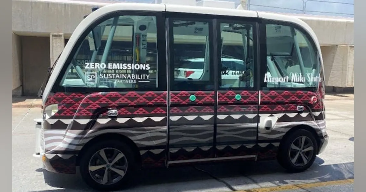 HDOT deploys autonomous shuttle at Daniel K. Inouye International ...