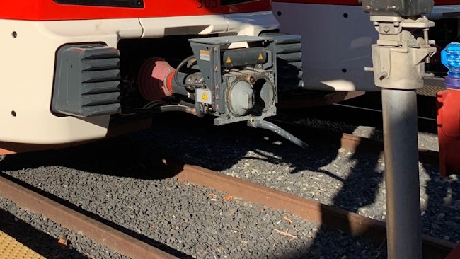 Caltrain completes integrated testing between San Francisco and San Jose for electric train service.