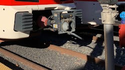Caltrain completes integrated testing between San Francisco and San Jose for electric train service. Caltrain completes integrated testing between San Francisco and San Jose for electric train service.