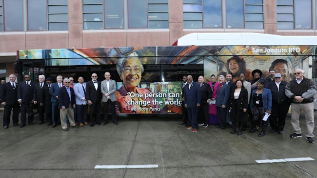 San Joaquin RTD celebrates civil rights icons with special bus wraps.