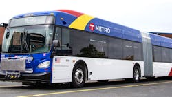 A Metro Transit bus. A Metro Transit bus.