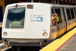 Riders take off on the last ride on BART&apos;s legacy fleet.