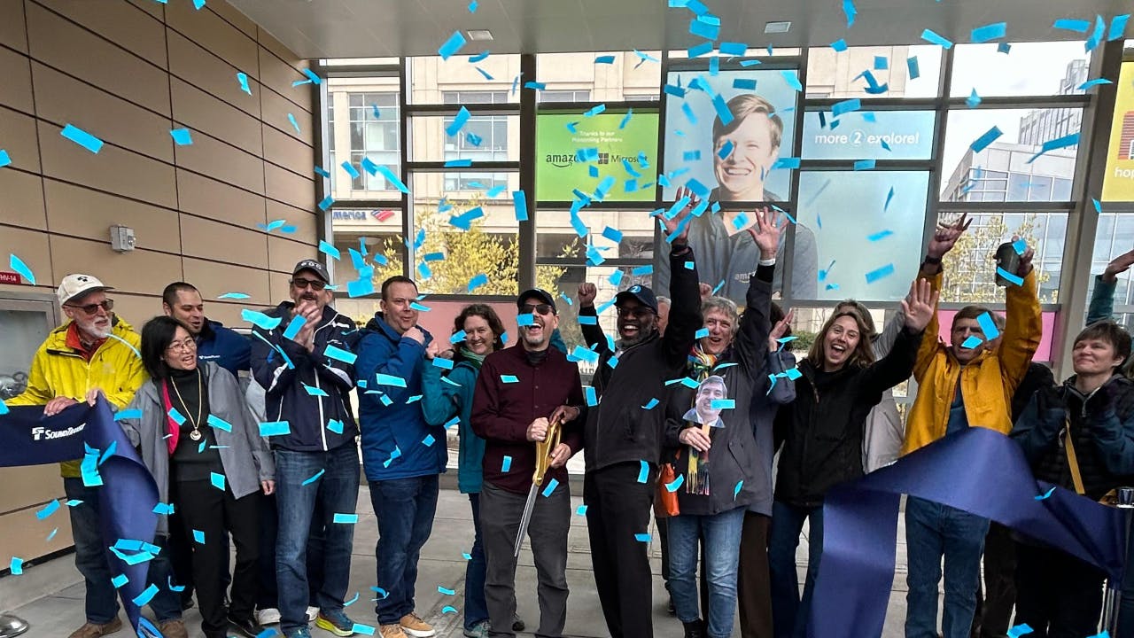 The first portion of Sound Transit's Link 2 Line opened April 27.