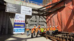 Tunnelling for the Eglinton Crosstown West Extension is a big step closer to completion as Rexy reached its destination.
