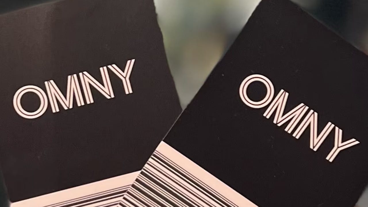 OMNY card banner.
