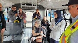 Lane Transit District hosted a learning event for a delegation from Bahrain.