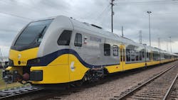 DART Silver Line train. DART Silver Line train.