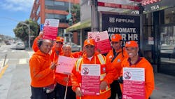 During SFMTA's MuniSafe Day Out last June, SFMTA staff shared how to report harassment. During SFMTA's MuniSafe Day Out last June, SFMTA staff shared how to report harassment.