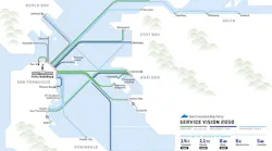 A map of the agency's 2050 Service Vision.