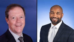 Rich Davey, left, and Eulois Cleckley have been named finalists for the role of CEO of Massport.