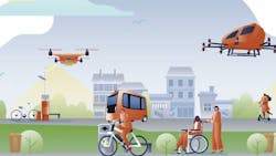 NCDOT's Advanced Mobility graphic. NCDOT's Advanced Mobility graphic.