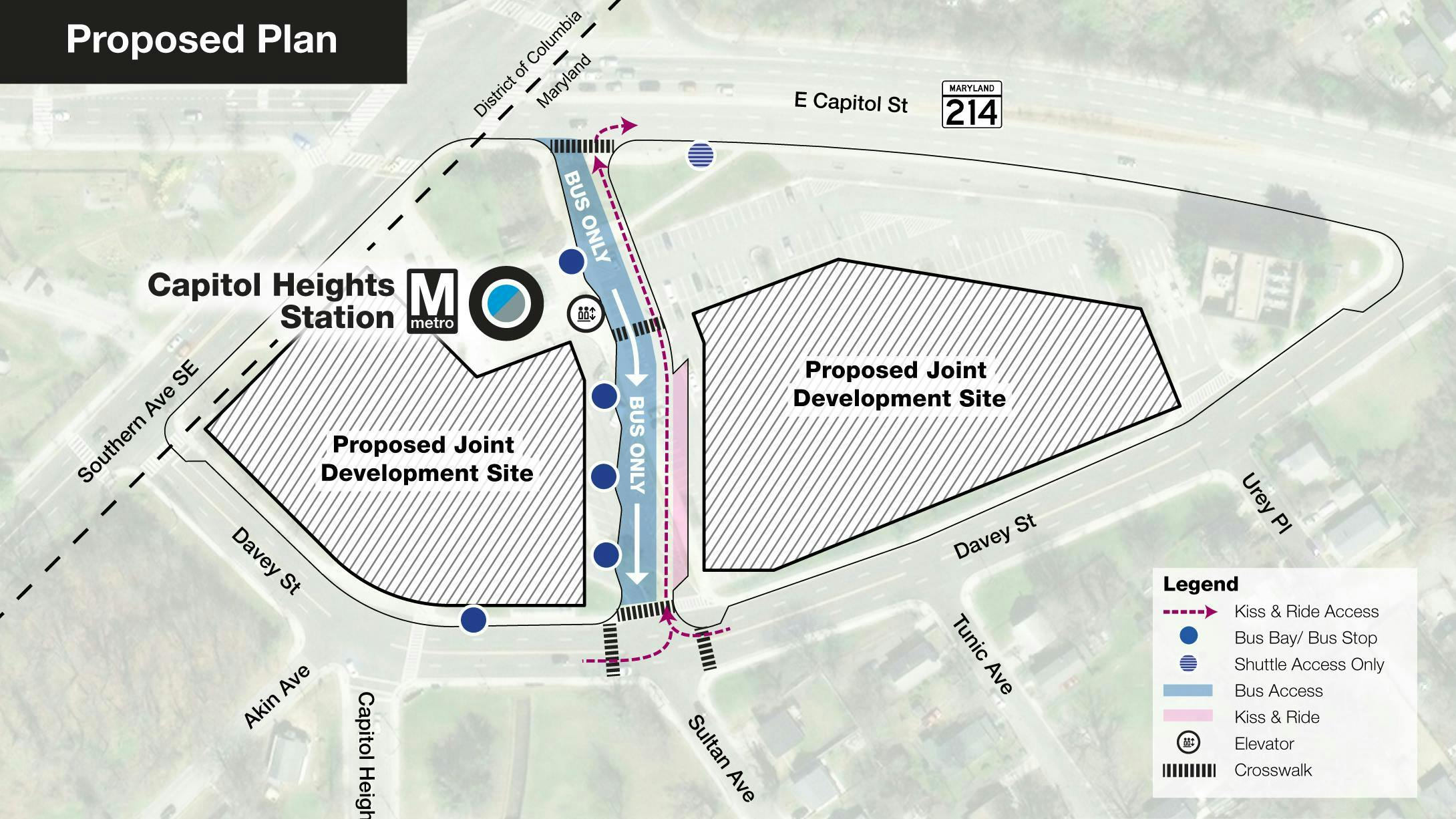 WMATA has been awarded $17 million in state funding to improve Capital Heights Metro Station infrastructure.