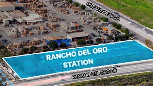 NCTD Rancho Del Oro SPRINTER Station plans