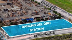 NCTD Rancho Del Oro SPRINTER Station plans NCTD Rancho Del Oro SPRINTER Station plans