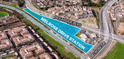 NCTD Melrose Drive Station plans NCTD Melrose Drive Station plans