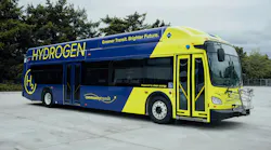 A Community Transit FCEB bus.