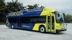 A Community Transit FCEB bus. A Community Transit FCEB bus.