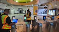 L.A. Metro launches ‘tap to exit’ pilot on North Hollywood B Line station.