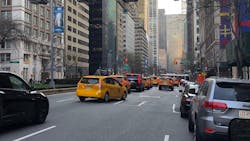 Congestion pricing readers are installed in Manhattan including on Park Avenue south near 60th Street in advance of a June 30 start date. Two vocal critics of the plan charged the MTA&apos;s CEO is driven in an agency vehicle that would be exempt from the fee.