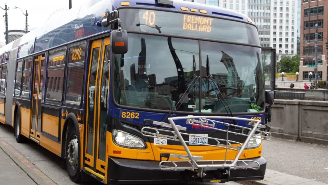 King County Metro Transit bus.