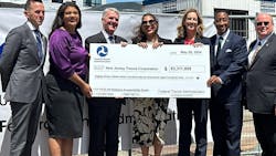 FTA Acting Administrator Veronica Vanterpool presents an $83 million grant to New Jersey Transit for renovations at the Brick Church Station. NJ Transit was one of eight transit agencies to receive grants through the FTA's FY24 All Stations Accessibility Program. FTA Acting Administrator Veronica Vanterpool presents an $83 million grant to New Jersey Transit for renovations at the Brick Church Station. NJ Transit was one of eight transit agencies to receive grants through the FTA's FY24 All Stations Accessibility Program.