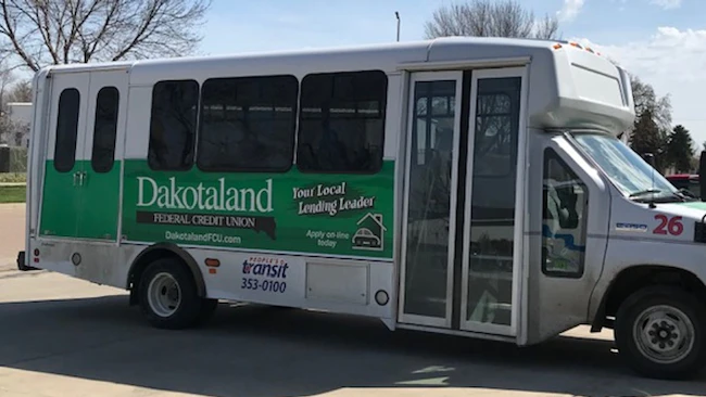 People's Transit bus.