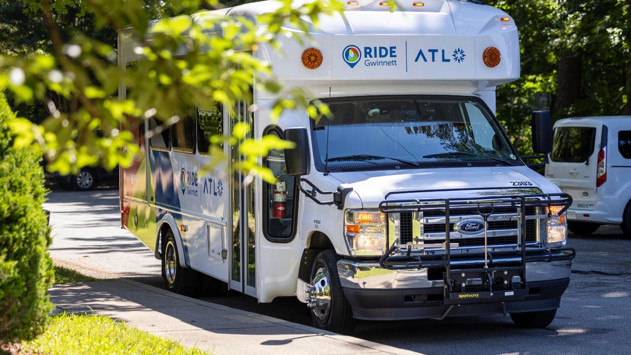 Gwinnett County bus.