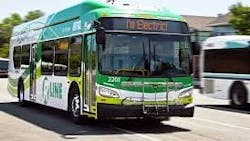 RIPTA zero-emission bus. RIPTA zero-emission bus.