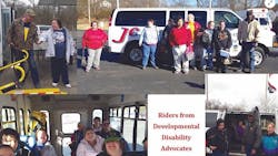 OATS Transit has received a $1.35 million grant from the Developmental Disability Advocates. OATS Transit has received a $1.35 million grant from the Developmental Disability Advocates.