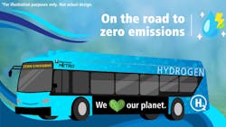 King County Metro Transit will explore adding up to four hydrogen fuel cell buses as early as 2026 as part of a pilot project. King County Metro Transit will explore adding up to four hydrogen fuel cell buses as early as 2026 as part of a pilot project.