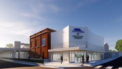 A rendering of the 95th St./Chicago State University Station. A rendering of the 95th St./Chicago State University Station.