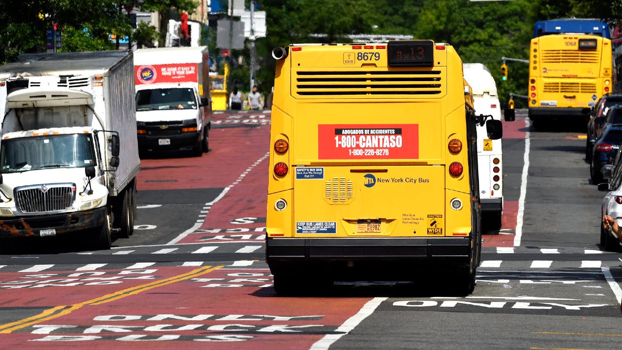 MTA activates Automated Camera Enforcement on 14 bus routes across New York.