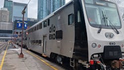 Exo's 2050 railcars. Exo's 2050 railcars.