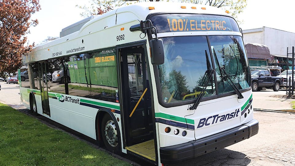BC Transit bus.