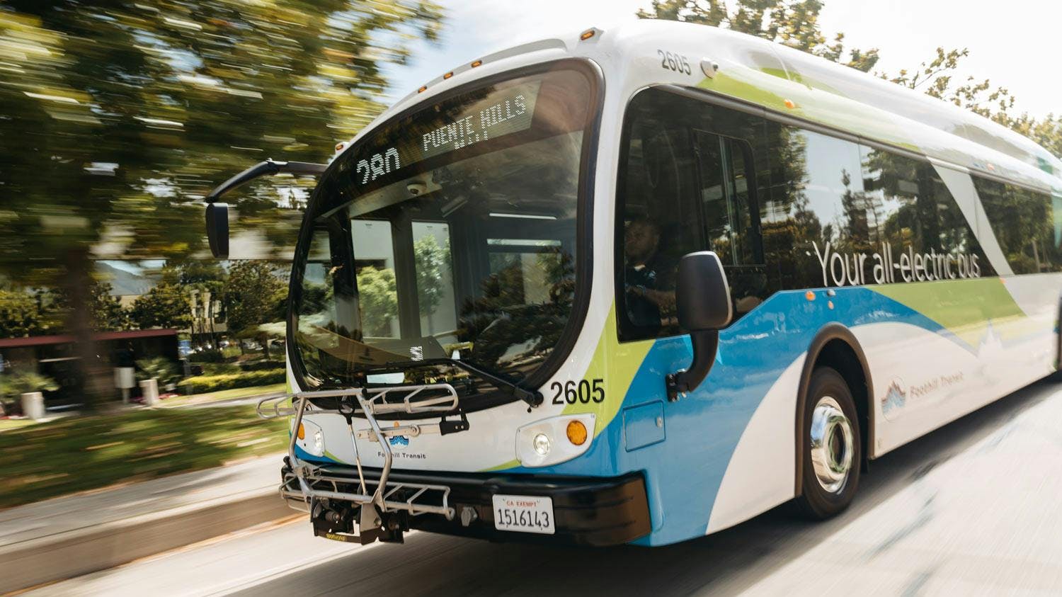 Foothill Transit bus.