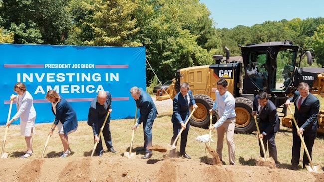 North Carolina Gov. Roy Cooper and USDOT have broken ground on the S-Line Project.