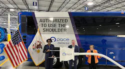 Pace welcomed U.S. Rep. Lauren Underwood (D-IL-14) to its Heritage Division in Plainfield, Ill., on July 1 to celebrate Community Project Funding secured by Rep. Underwood for the purchase of an electric bus for use in the agency’s I-55 express bus service.