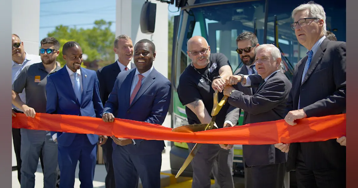 RIPTA completes construction on state’s first electric bus in-line ...