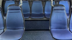 WMATA vinyl seats. WMATA vinyl seats.