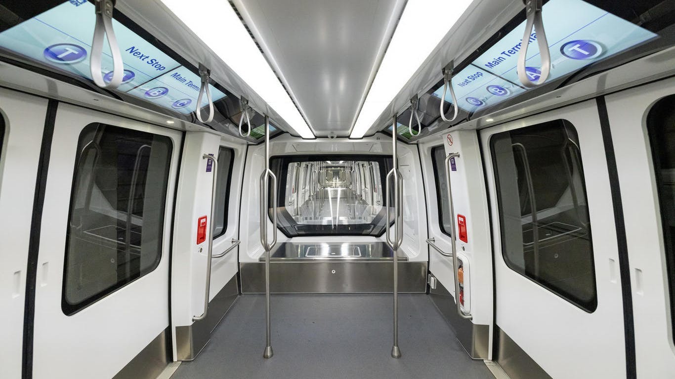 Alstom's Innovia&trade; APM 300R trains entered into service at the Denver International Airport.