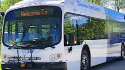 City of Edmonton, Alberta, bus. City of Edmonton, Alberta, bus.