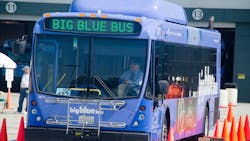 Big Blue Bus bus. Big Blue Bus bus.
